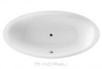 M-Acryl Oval Ovális kád 190x95 cm