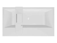 Kolpa San Copelia Lux FS Térben álló kád 180 x 100 cm
